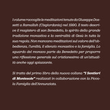 Carica l'immagine nel visualizzatore di Gallery, SULLA REGOLA DI SAN BENEDETTO - GIUSEPPE DOSSETTI - Edizioni San Lorenzo