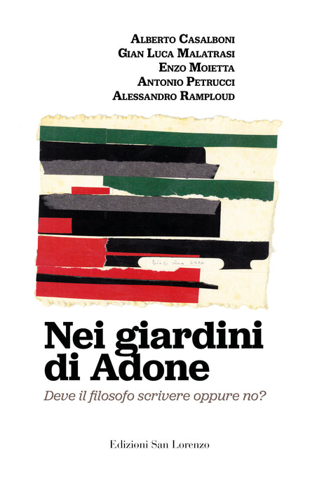 Ebook -  NEI GIARDINI DI ADONE - Edizioni San Lorenzo