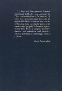 Le figure femminili nella Bibbia - di PIETRO LOMBARDINI - Edizioni San Lorenzo